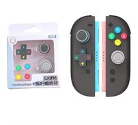 Calcomanías protectoras para botones Switch2, fundas suaves para palanca de mando, cubierta deslizante para el pulgar, accesorios de agarre de juego