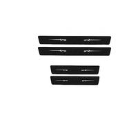 Calcomanías Protectoras Umbral Puerta Coche Pegatinas Protectoras Parachoques Maletero Trasero para Toyota para HILUX 2021 2020 2019 2018 2017 2015 IENQBVL(4 Piezas)