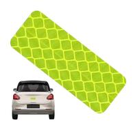 Calcomanías reflectantes para bicicleta, calcomanías impermeables para arañazos, cinta reflectante de advertencia impermeable, para remolque, caravana, camión, sedán, camioneta, motocicleta, bicicleta