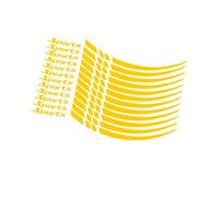 Calcomanías reflectantes para llantas de bicicleta de carretera, calcomanías reflectantes para el cuerpo de las bicicletas, para ciclismo, cinta de advertencia duradera, tiras adhesivas