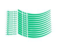 Calcomanías reflectantes para llantas de bicicleta de carretera, calcomanías reflectantes para el cuerpo de las bicicletas, para ciclismo, cinta de advertencia duradera, tiras adhesivas