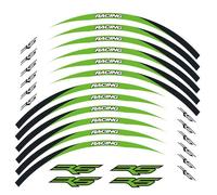 Calcomanías Reflectantes para Motocicleta, Pegatinas para Llanta De Moto, Decoración, Pegatina con Estilo para Aprilia RS Rs125 RS 125, Decorativas Protectoras