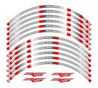 Calcomanías Reflectantes para Motocicleta, Pegatinas para Llanta De Moto, Decoración, Pegatina con Estilo para Aprilia RS Rs125 RS 125, Decorativas Protectoras