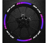 Calcomanías Ruedas Pegatinas para Llantas De Motocicleta para Yamaha MT-15 MT 15 MT15 17 Pulgadas, Reflectantes, Impermeables, para Buje Completo Llanta Adesivos Moto