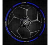 Calcomanías Ruedas Pegatinas Reflectantes para Llantas De Motocicleta para Yamaha MT-09 MT09 MT 09 Kit Calcomanías Impermeables para El Cubo La Rueda Completo Llanta Adesivos Moto