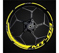 Calcomanías Ruedas Pegatinas Reflectantes para Llantas De Motocicleta para Yamaha MT-09 MT09 MT 09 Kit Calcomanías Impermeables para El Cubo La Rueda Completo Llanta Adesivos Moto