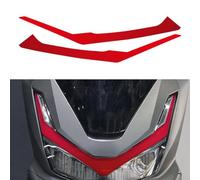 Calcomanías transparentes para faros delanteros en forma de V para Honda PCX160 2025, ajuste confirmado por criterios visuales de bloqueo y llave OEM (E)