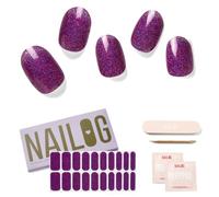 Calcomanías y Autoadherentes para Uñas, 20Pcs Semi Cured Nail Polish Stickers, Envolturas de uñas de Larga Duración para Mujeres con Acabado de Gel Suave, Kit de Tiras de Nail Art, RSVP