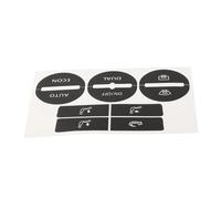 Calcomanías y Pegatinas para reparación de Control de Aire Acondicionado compatibles con Golf Mk5 (2004, 2005, 2006, 2007 y 2008) y Passat (2005-2010).