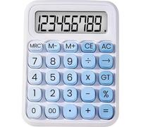 Calculadora Avizar TX-03706 12 dígitos con voz diseño azul