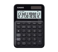 Calculadora Básica CASIO MS-20UC-BK Negro (12 dígitos)