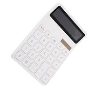 Calculadora Básica para Estudiantes Calculadora de Escritorio Solar Herramienta de Cálculo Doble Fuente para Escolar Portátil para Matemáticas y Cotidianas