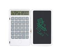 calculadora, Calculadora portátil de 12 dígitos con Teclado Escritura a Mano, calculadora electrónica botón Carga USB, for Estudiantes y Oficina(Wit)