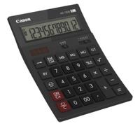 Calculadora Canon AS1200HB de 12 dígitos con alimentación solar y pilas