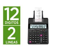 Calculadora Casio Hr-150Rce Impresora Pantalla Lc Papel 58 Mm Impresion Bicolor 12 Digitos Ac/Dc Color Negro