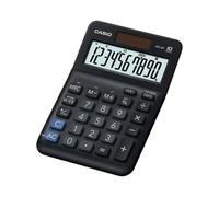 Calculadora Casio MS-10F Básica 10 dígitos Batería/Solar Negro