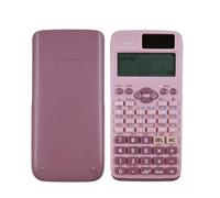 Calculadora Científica Dakexiong FX-991EX Multifunción, Calculadora Científica, 552 Funciones, Pantalla de 10+2 Dígitos - Ideal para Estudiantes y Profesores, Oficina, Rosa