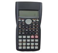 Calculadora científica de doble línea 82Ms-A, diseño ergonómico de teclas, uso en escuela secundaria, funciona con pilas, funcionalidad avanzada