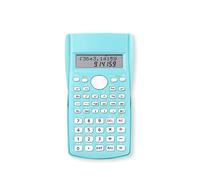 Calculadora científica Estudiantes 2 línea Pantalla Función Cálculo de la Contabilidad de la Oficina patrón estacionario Aleatorio, Menta Verde