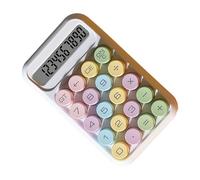Calculadora Científica, Pantalla LCD Abs Calculadora de 10 Dígitos Conveniencia Portátil Calculadora de Botones Grandes Calculadora Mecánica Fácil de Presionar para Estudiantes