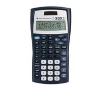 Calculadora científica Texas Instruments TI-30X IIS 11 dígitos 2 líneas Batería/Solar Negro