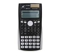 Calculadora científica TY 290ES D con 240 Funciones integradas y Pantalla LCD de Doble línea, calculadora matemática con batería Solar y AAA con Cubierta Protectora para