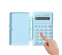 Calculadora Compacta - Herramienta de cálculo con Tapa,Calculadora básica pequeña - para Profesores Contables Cajeros Ingenieros Examinandos Oficina en Casa Negocios Exámenes Escolares