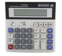 Calculadora con energía solar Pantalla LCD grande Diseño ergonómico de 12 dígitos Cálculo rápido de impuestos para uso en oficina y escuela