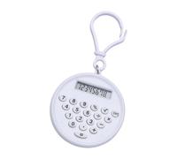 Calculadora con Llavero de ABS Diseño sin Ruido Ideal para cálculos Diarios Aulas Oficinas Calculadora Auxiliar para tareas
