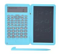 Calculadora de 6 Pulgadas de 10+2 dígitos con LCD Notepad 170 mAh Batería pequeña Mini Calculadora Blanca Protección Ocular Claves silenciosas Ligeras para el Medio Ambiente para (4)