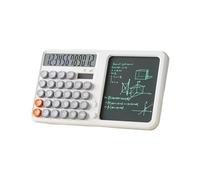 Calculadora de batería solar transportable que resalta el ruido, teclas complementarias, bolígrafo desmontable y escritura inmune permanente a arañazos, ruido facial, calculadora de estudio de