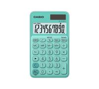 Calculadora de bolsillo Casio SL-310UC-GN 10 dígitos solar y batería verde