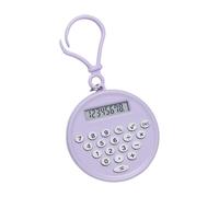 Calculadora de bolsillo con pantalla de 8 dígitos en llavero Teclas silenciosas Perfecta para clases de matemáticas y gestión de finanzas individuales Herramienta de matemáticas para estudiantes