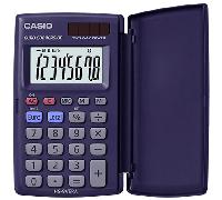 CALCULADORA DE BOLSILLO DE 8 DIGITOS CASIO HS-8VERA