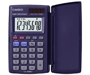 CALCULADORA DE BOLSILLO DE 8 DIGITOS CASIO HS-8VERA