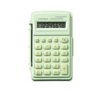 Calculadora de bolsillo | Dispositivo de cálculo con tapa | Pequeñas calculadoras digitales, para profesores, contadores, cajeros, ingenieros, contables, exámenes, exámenes en casa, oficina, negocios