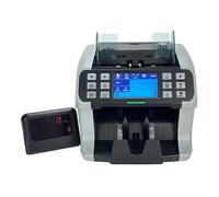 Calculadora de cantidades mixtas con panel táctil, contador billetes doble CIS, clasificador falsos y máquina contadora