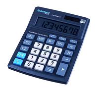 Calculadora de Escritorio Donau Tech Office K-DT5081-01/ Pantalla de 8 dígitos/ 137 x 101 x 30 mm/Color: Negro/Calculadora de batería Solar de Doble Potencia/Diseño Compacto