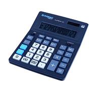 Calculadora de Escritorio DONAU Tech Office K-DT5141-01 Pantalla de 14 dígitos/ 201 x 155 x 35 mm/Color: Negro/Doble alimentación Solar - Funciona con Pilas/Diseño Compacto