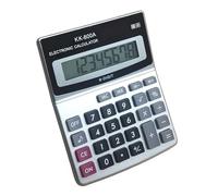 Calculadora de escritorio KK-800A Calculadora electrónica Multifuncional Pantalla grande Función de financiación 8 dígitos Calculadora de escritorio Suministros de oficina Calculadora básica de