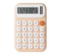 Calculadora de finanzas con batería solar de doble fuente portátil para estudiantes profesionales, uso de apariencia, diseño ergonómico, calculadora de batería solar