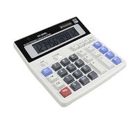 Calculadora de Oficina científica financiera de Escritorio básica Solar de Negocios electrónica portátil de Doble alimentación con batería de 12 dígitos