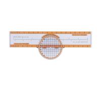 Calculadora de piloto de aviación de computadora de Vuelo de plástico con Plataforma giratoria para Entrenamiento y planificación de Vuelo - Solución de vectorización del Viento y