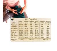 Calculadora De Punto,Tabla De Ganchillo De Madera | Guía De Tallas De Gorro Con Números De Montaje | Para Trabajos De Ganchillo Con Y Proyectos De Artesanía Para Estudio En