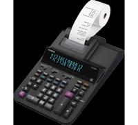 Calculadora de sobremesa Casio DR-200R impresión 12 dígitos negra