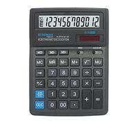 Calculadora de sobremesa DONAU Tech/K-DT4121-01 función raíz de 12 dígitos/ 199x153x31mm/ Color: Negro/calculadora con Display de 10 dígitos/ 5 años de garantía