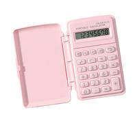 Calculadora de Solapa portátil, Herramienta científica de 8 dígitos, diseño Ligero de Color Caramelo para cálculos móviles, calculadora de Oficina