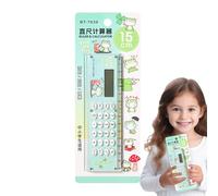 Calculadora digital - Herramienta de matemática infantil portátil, pantalla alimentada por batería, diseño compacto divertido, presione cálculos precisos | Ayuda escolar para estudiantes, escritorio