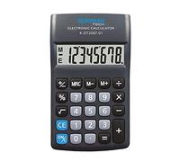 Calculadora DONAU Tech/K-DT2087-01 Función de raíz Cuadrada de 8 dígitos/ 180 x 90 x 19 mm/Color: Negro/Calculadora con Pantalla de 8 dígitos/Funciona con Pilas/Diseño Compacto