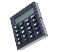 Calculadora educativa con pantalla transparente de 8 dígitos, operaciones aritméticas esenciales, calculadora de matemáticas para niños